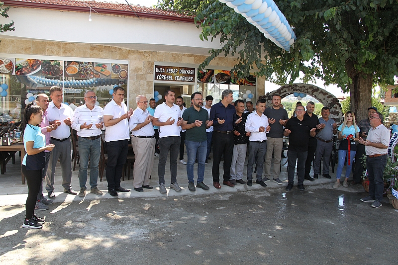 Kula Kebap Dünyası Hizmete Açıldı GÜncel Kula Haber 