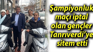 Şampiyonluk maçı iptal olan gençler Tanrıverdi'ye sitem etti