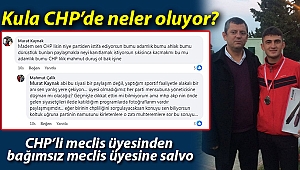 CHP’li meclis üyesinden bağımsız meclis üyesine salvo